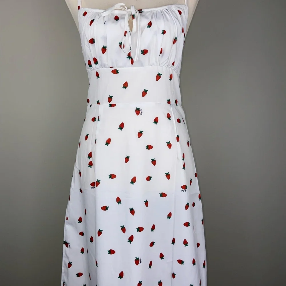 The Strawberry Midi Dress - Picture 6 of 11